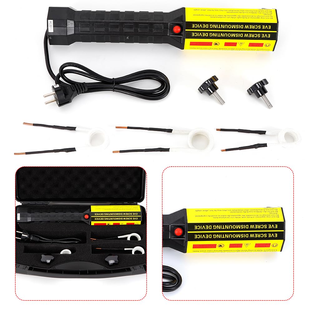Riscaldatore a induzione, portatile, magnetico, per auto, senza fiamma, a induzione, 1000 W, 220 V