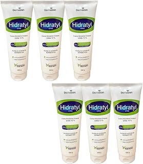 CREME HIDRATANTE CORPORAL URÉIA 10% HIDRATYL 200gr DEMAZON KIT 6und