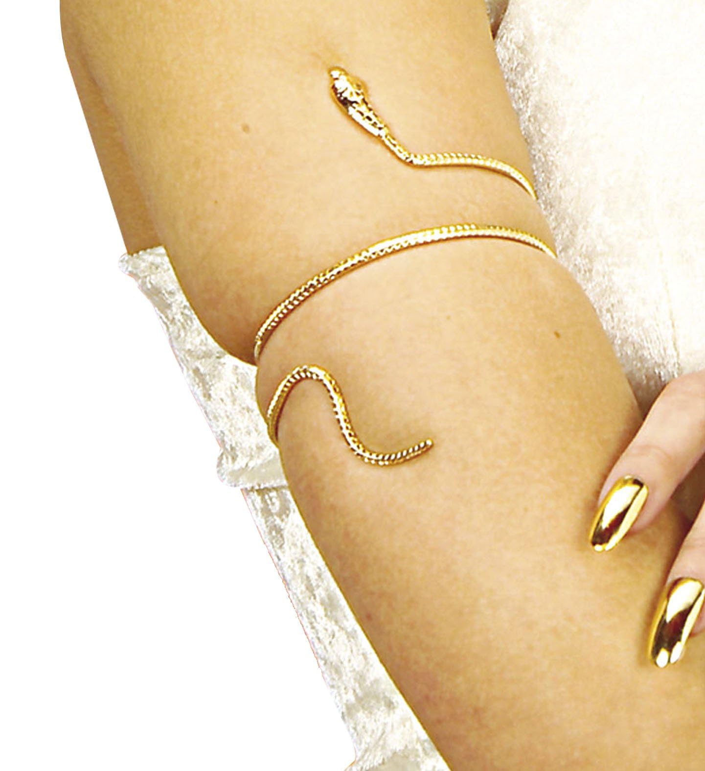 Snake Bracelet Halloween Jewellery for Fancy Dress Costumes Accessories Accessory