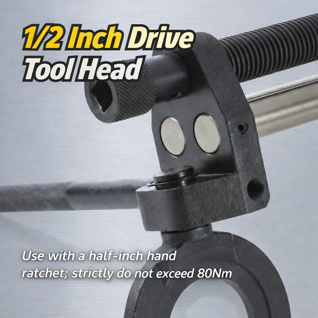 KATSU Tools Compressore per Molle Ammortizzatori Cabina Camion – Strumento di Servizio Sospensioni ad Alta Resistenza, Modello 450735
