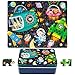 Puzzle in Legno Puzzle, Comius Sharp Kids Toys Puzzle per Ragazzi e Ragazze, Astronauta, Capsula Spaziale, 100 Pezzi Puzzle Educativi per Bambini Dai 4 ai 10 Anni