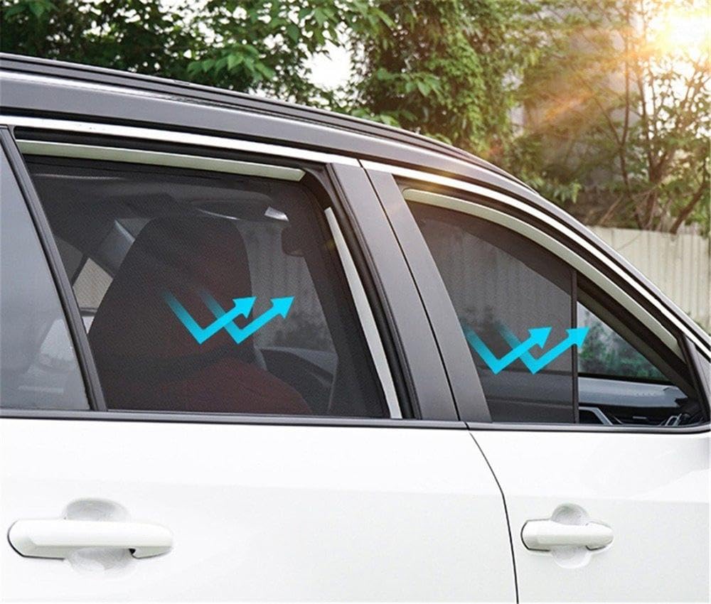 autopartes para Volvo V60 2012-2018 Coche Cortina Parasol Transpirable Aislamiento Térmico Coche Magnética Cortina(7pcs)