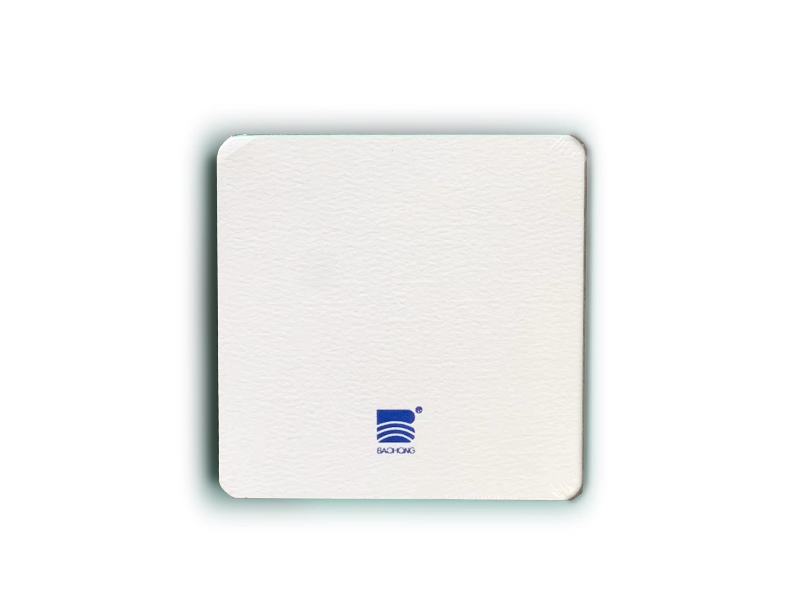 Baohong Watercolor Paper, Square Paper in120x120mm, 100% Cotton, 140lb/300gsm, 80 Sheets, Textured Cold Press, Glued on Two Edges (Square 12cmx12cm)