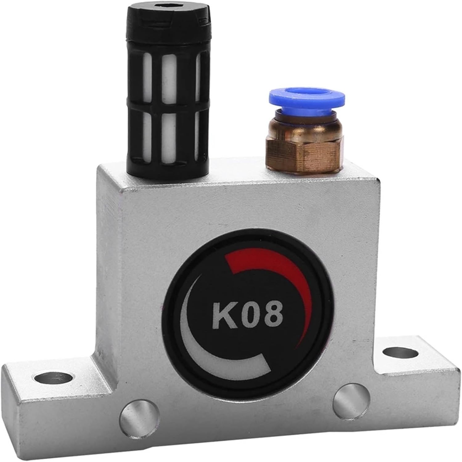 1/4 Pneumatic Vibrators Silent Golden Industrial Vibrator 1Pcs(Gray white K8)