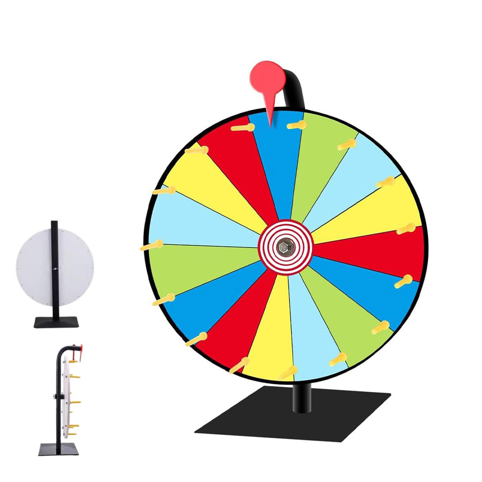 Roue de la Fortune, Roue de la Fortune Personnalisable, 12 "Wheel of Fortune, 15 Emplacements, Gluecks Wheel Gluecksrad