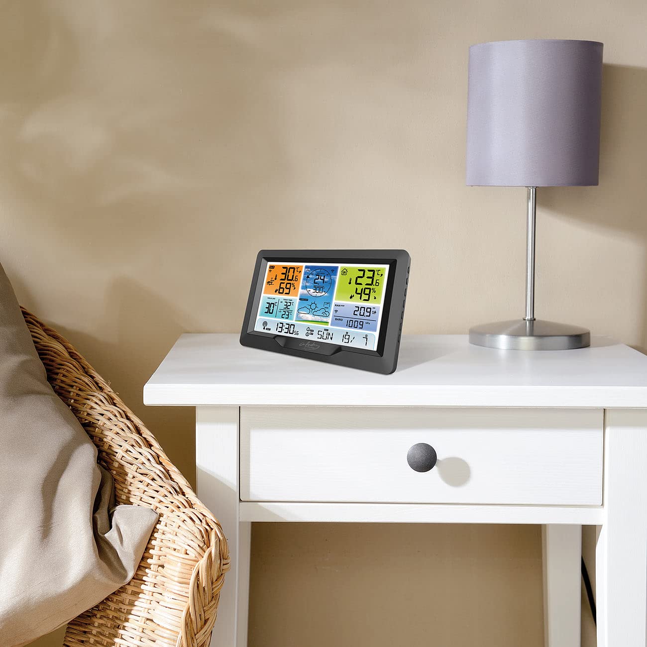 Station météo sans fil FWS-450 avec 3 capteurs externes [infactory]148