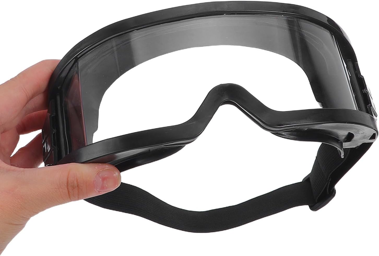 Anti-scratch Safety Goggles with High Temperature Insulation, PC Material Protective Eyewear for Laboratory Environments and Woodworking, Comfortable Headband Eye Protection