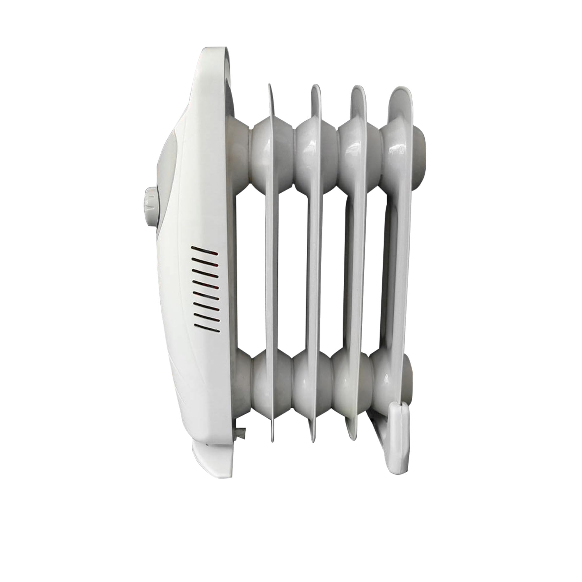 Cofan "MINI" radiador de aceite | Potencia: 450 W | Termostato regulable | Seguridad antiincendios | Color: blanco | Medidas 26 x 13 x 41 cm