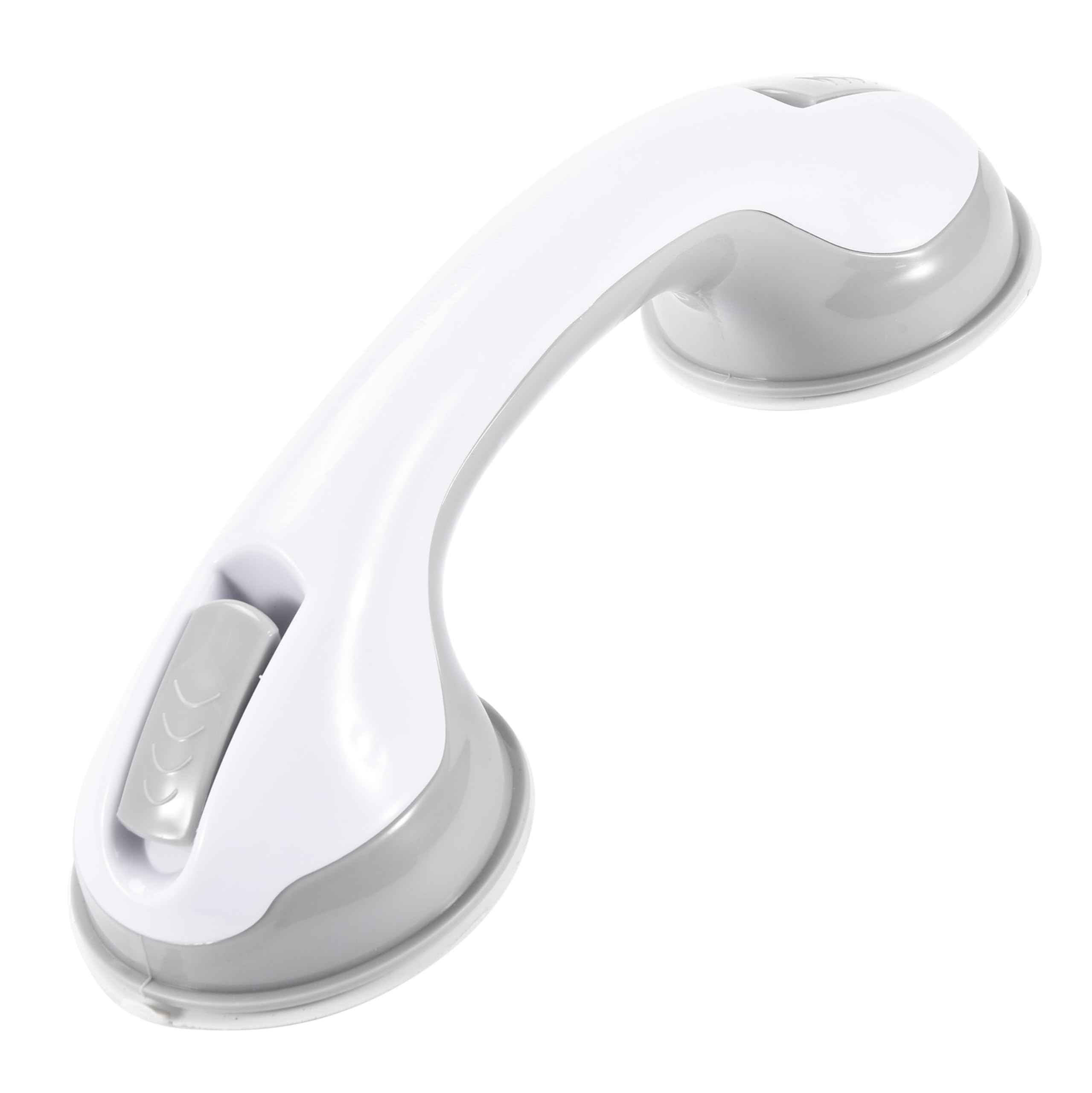 Tranquil Beauty Shower Grab Bar with Suction Cups – Non-Slip Bathroom Safety Handle for Elderly, Disabled & Injured – Tool-Free Installation, Adjustable & Durable – Gray/Silver for Tub & Shower