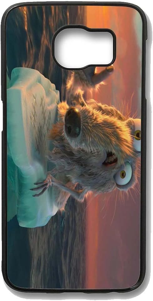 Galaxy S6 Edge Cases, Hot Sale Ice Age Dawn Of The Dinosaurs Buck Samsung Galaxy S6 Edge Case Hard PC Black Shock-Absorption Bumper Case for Samsung Galaxy S6 Edge