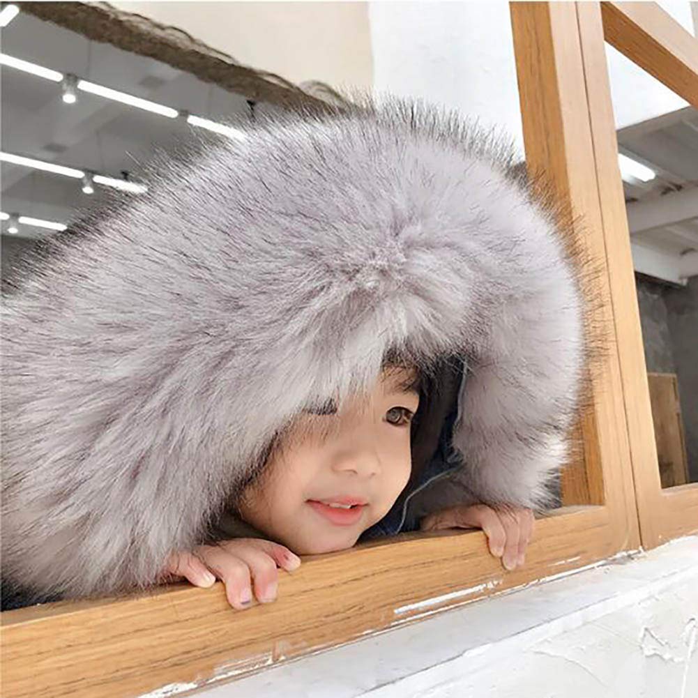 Piumino Bambina Invernale per Bambino Giacca con Cappuccio per Bambina Cappotto Caldo con Cappuccio per Bambina Giacca Invernale a Maniche Lunghe 1-7 Anni