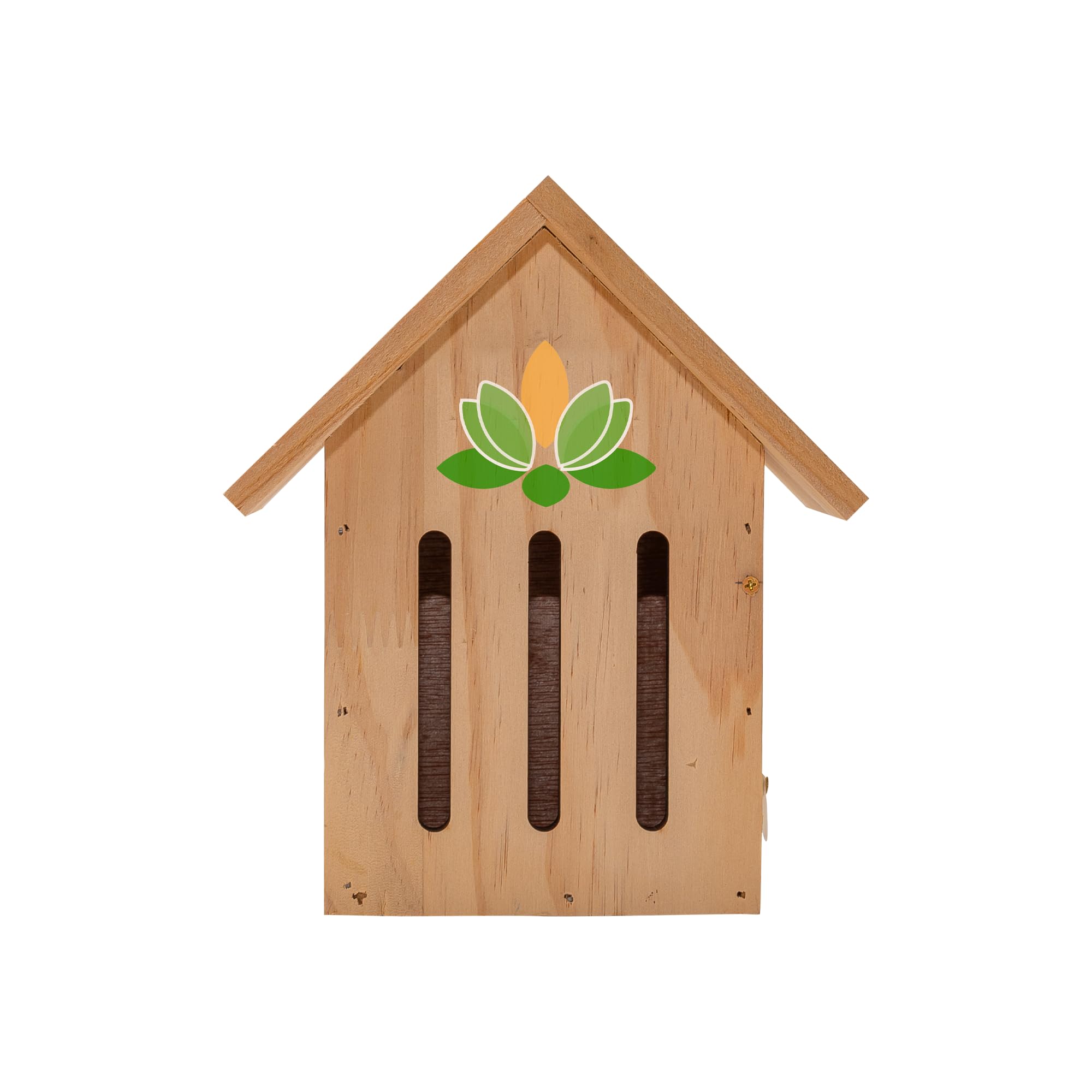 Artisan-Crafted Wooden Butterfly Bungalow | Handcrafted Butterfly House with Rustic Design | Ideal for Garden, Patio, and Yard Décor | Perfect for Attracting Butterflies