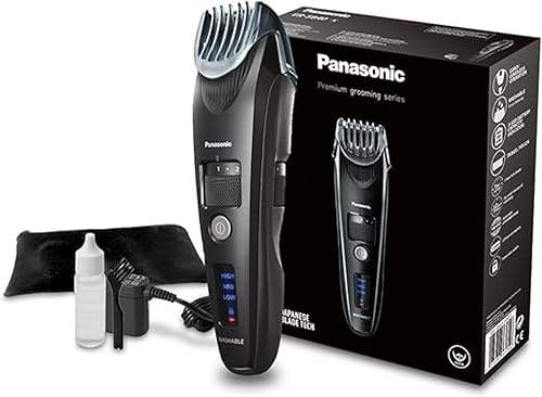 Panasonic Premium Beard Trimmer ER-SB40 with 19 Length Settings, Beard Trimmer 0.5-10 mm, Trimmer for Men, Linear Motor - 1