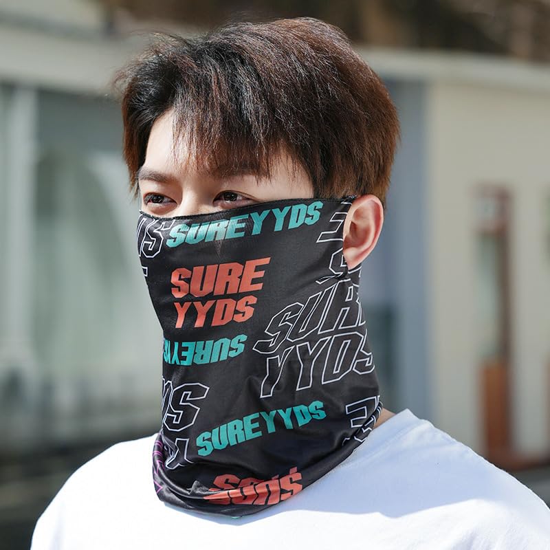 Image of Sun UV Protection Face Cover Scarf Mask Neck Gaiter Breathable Windproof Bandana Neck Gaiters