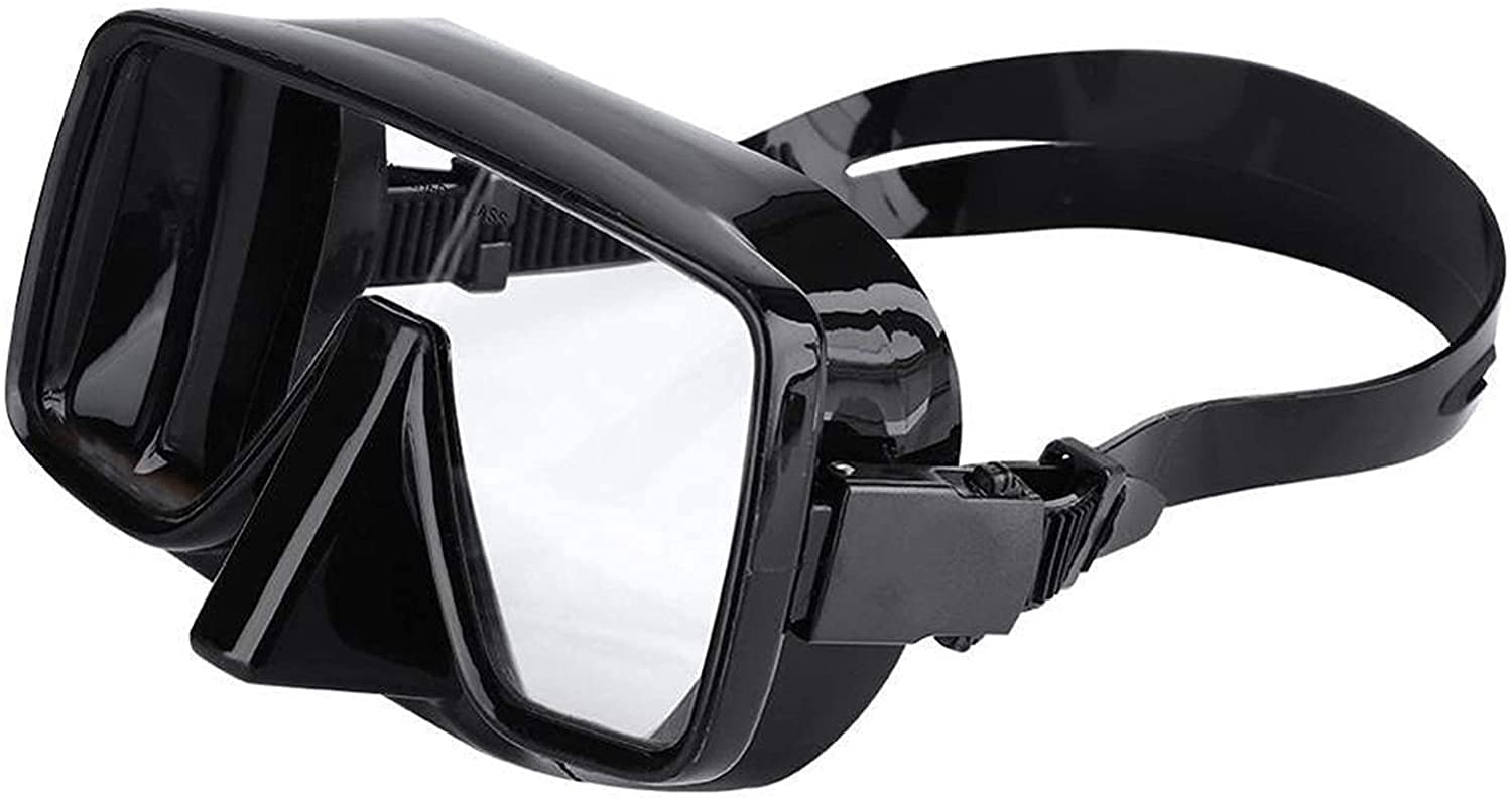 Tauchmasken, Schnorchelmaske, Antibeschlag-Silikon-Unterwasser-Schwimmbrille, HD, Nicht polarisierte Taucherbrille, Schwimmausrüstung für Erwachsene