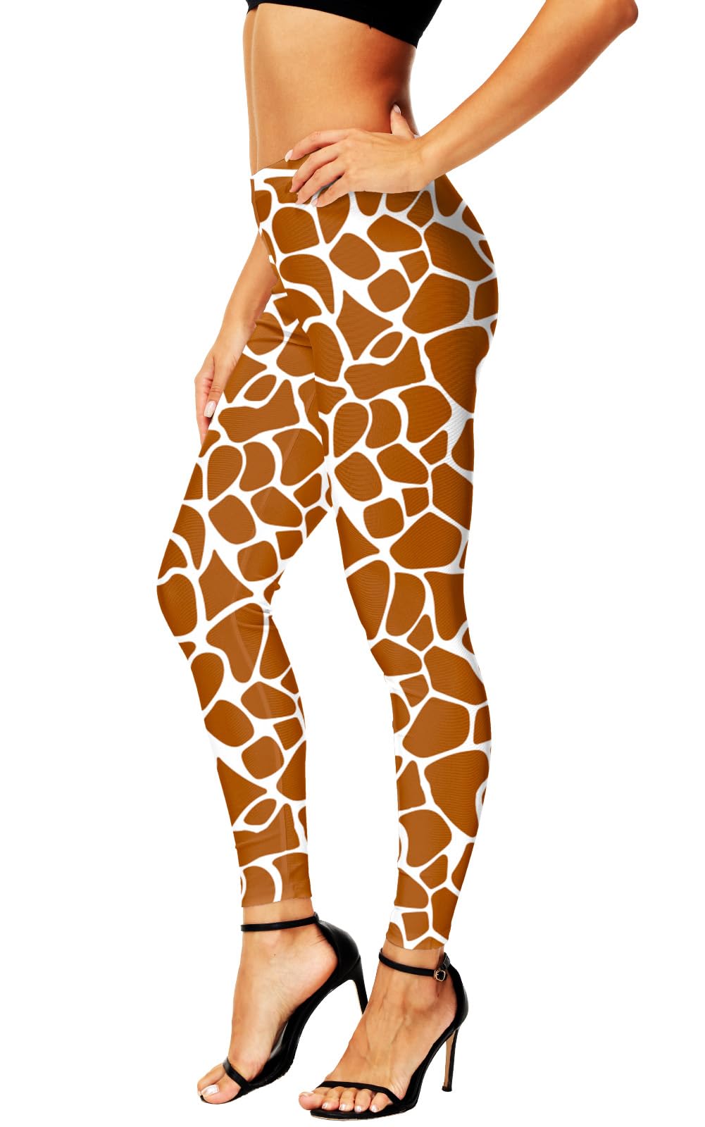 AOBUTE Women's Halloween Leggings Stretchy Printed Legging Tights