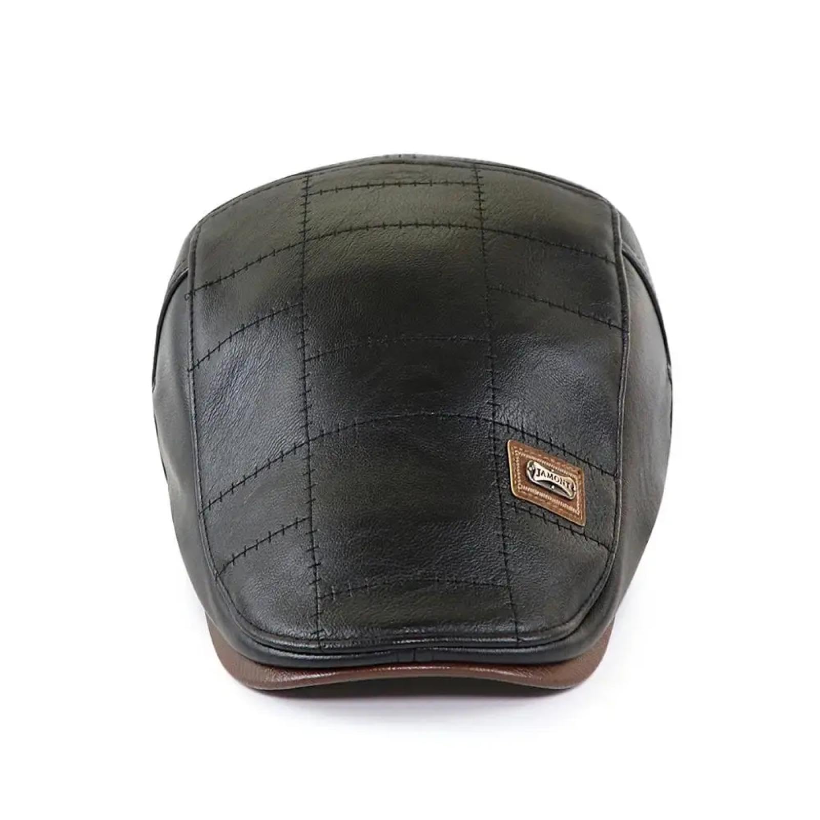 Czapki Czapki Skullies Czapki Beanie Newsboy Czapka Mężczyźni Duckbill Beret Kapelusz Zima Jesień Ciepłe Płaskie Czapki Vintage Man Boinas Czapki