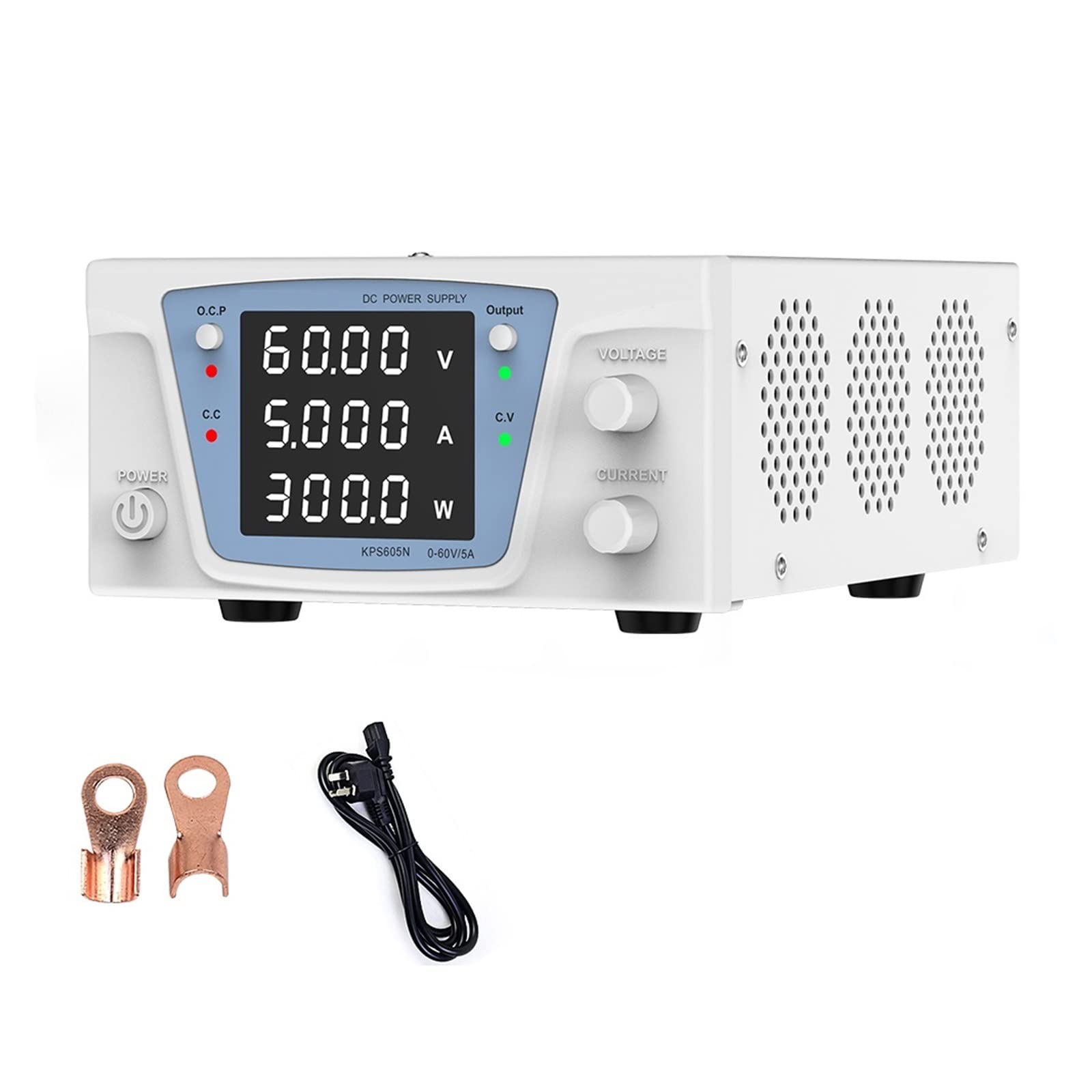 Zasilanie, Laboratoryjny zasilacz prądu stałego stabilizowany zasilacz regulowane zmienne cyfrowe regulowane źródło ławkowe 60V 10A 30V 20A(KPS605N 60V 5A)