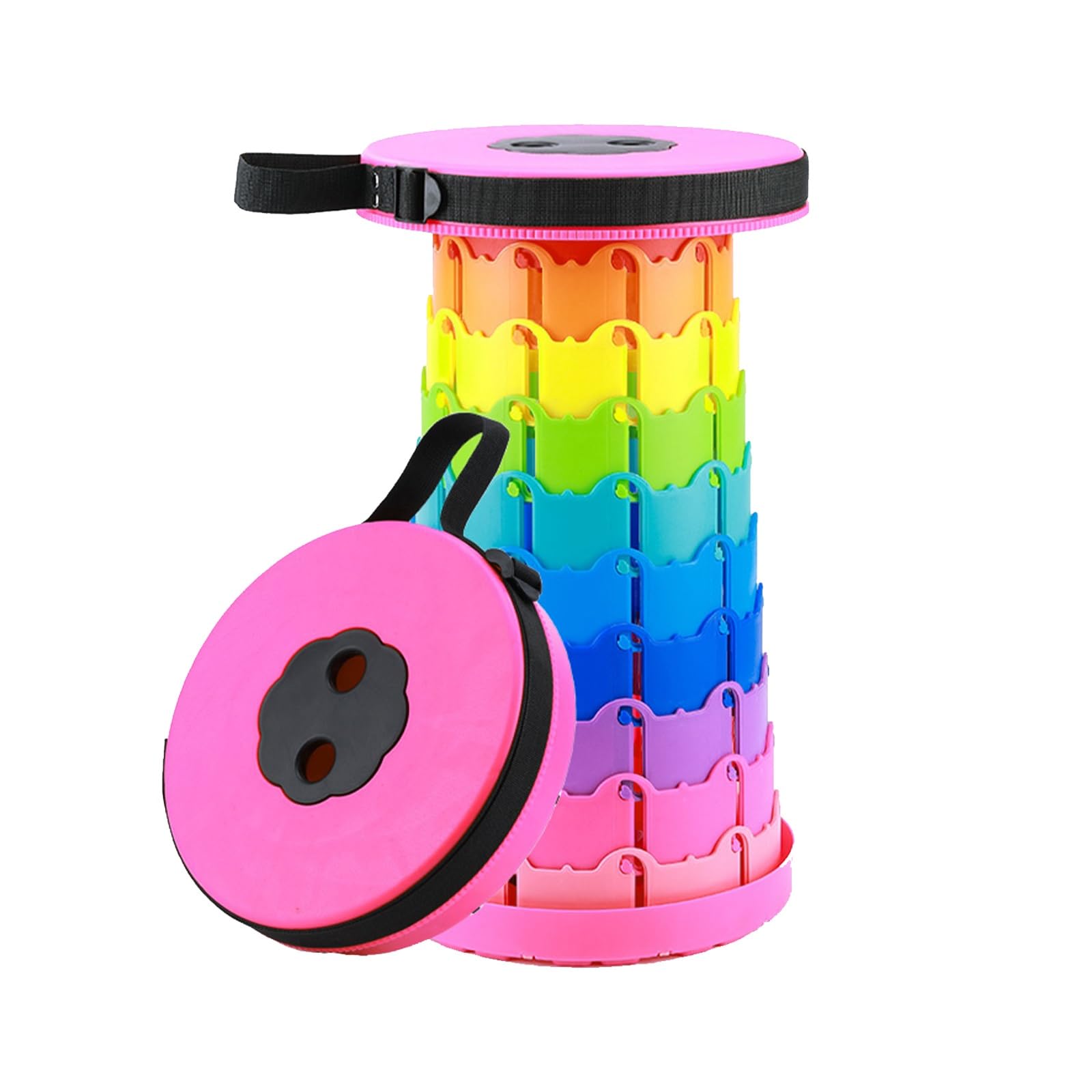 Tabouret de camping rétractable idéal pour la pêche et les réunions familiales