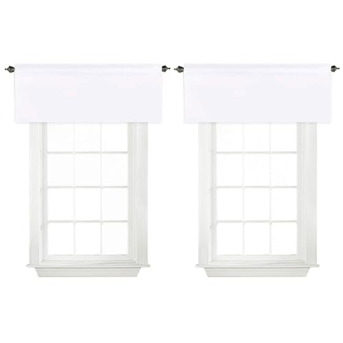 Wide Pocket Curtain Valances Amazon Com