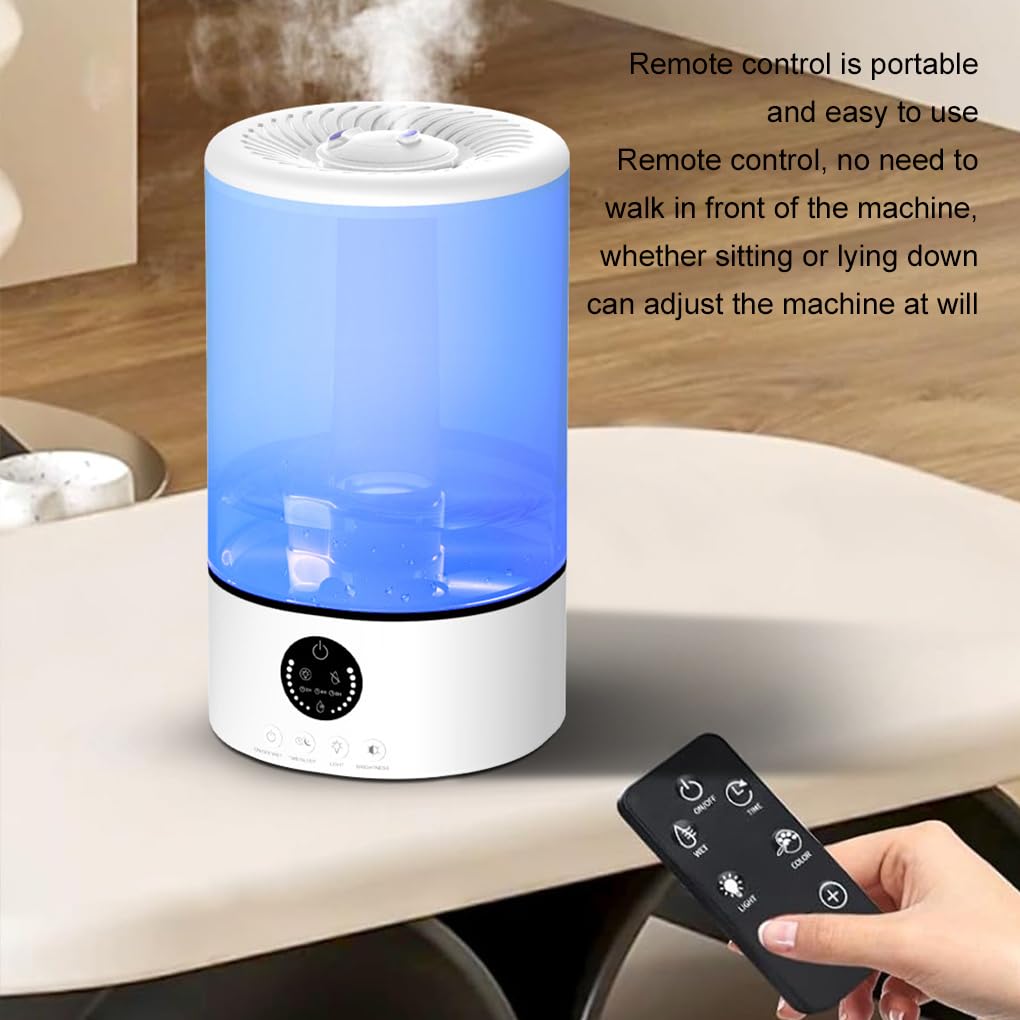 Umidificatore da ufficio con intensità di nebulizzazione regolabile