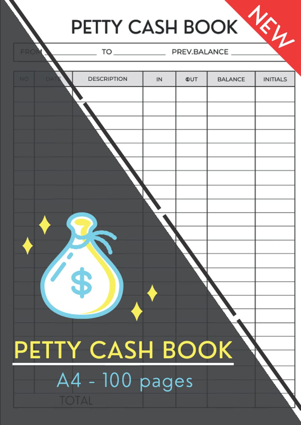Buy Petty Cash Book A4 Money Management Receipt Book Business