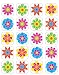 Teacher Created Resources Fun Flowers Sticker (5201)