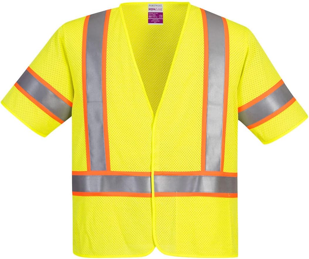 Portwest DX454 DX4 Hi-Vis Detachable Holster Pocket Craft Trousers [Portwest] Ufr24 Ufr24yer5xl イエロー 5X-Large