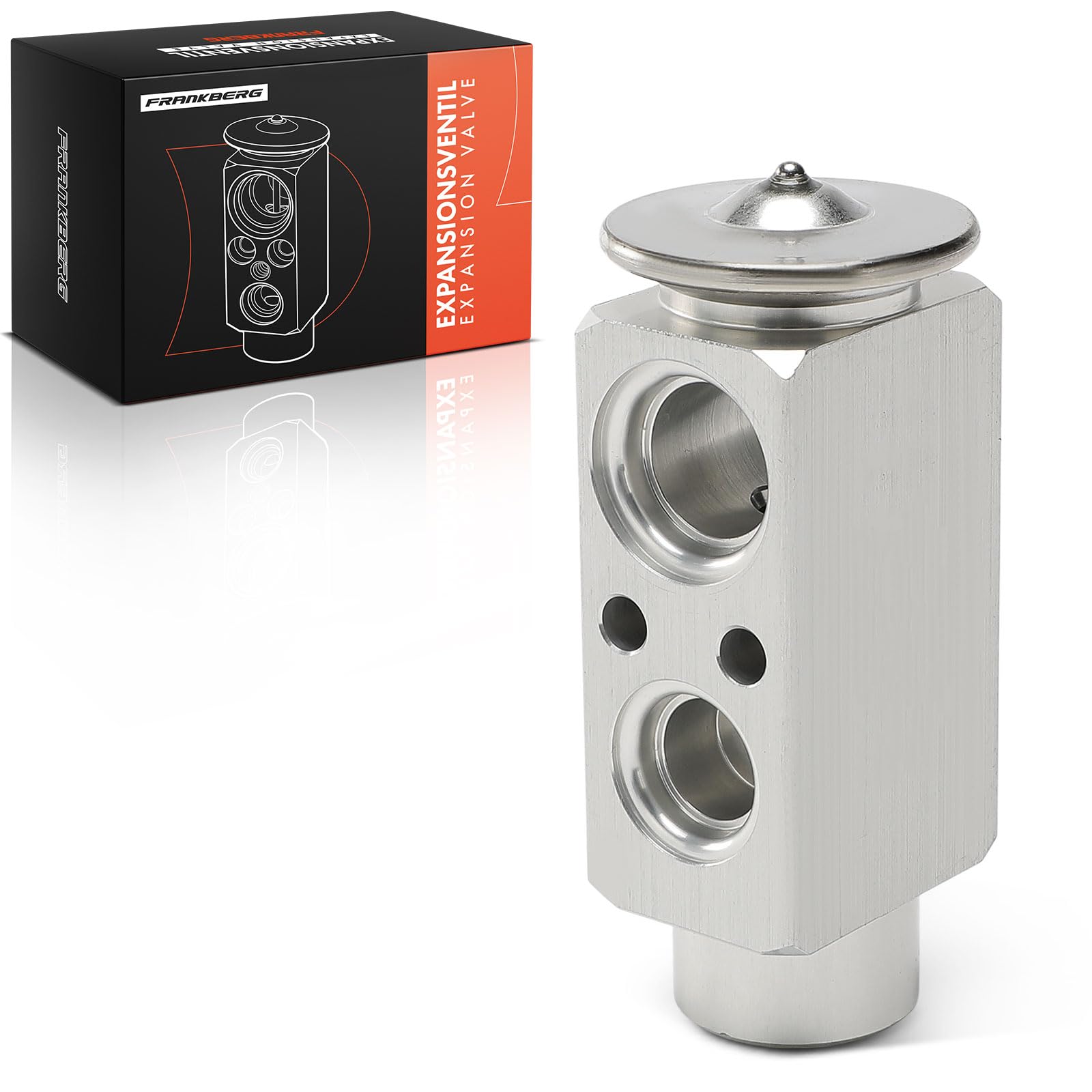 Frankberg Válvula de expansión Aire acondicionado Aluminio Compatible con Jumpy U6U Saxo S0 S1 XM Y4 Ulysse 220 Zeta 22 106 I 1A 1C Expert 224 Replace# 9613627780