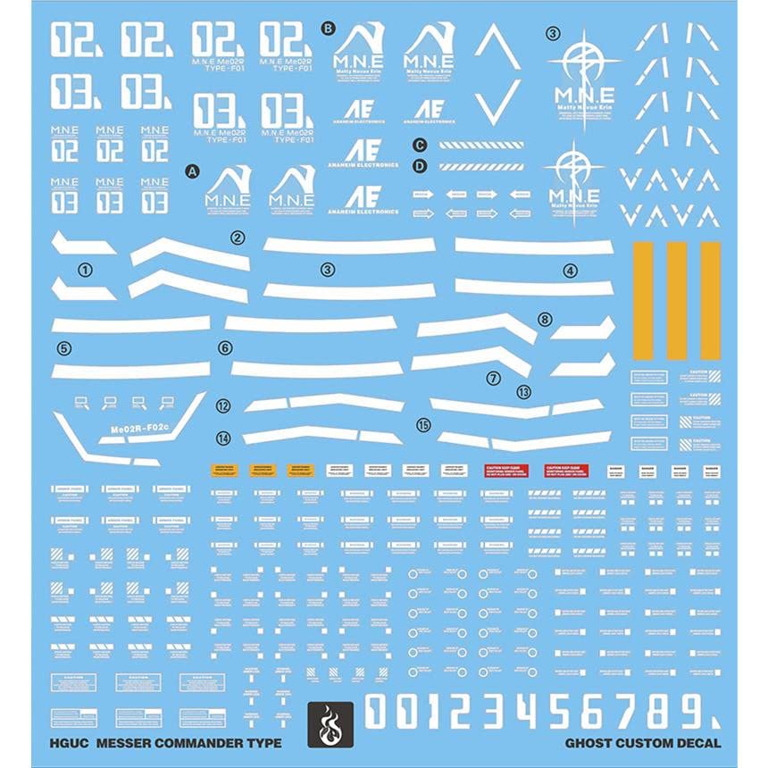 Amazon | ［HG 1：144］メッサー F02 水転写式デカール (1/144