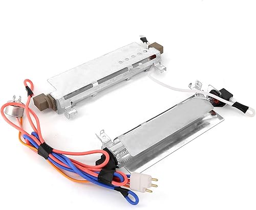 DPD WR51X442 Kit de calentador y termostato de descongelación para refrigerador GE Hotpoint Kenmore, reemplaza AP2071464, 1972, WR51X442, WR51X0342,