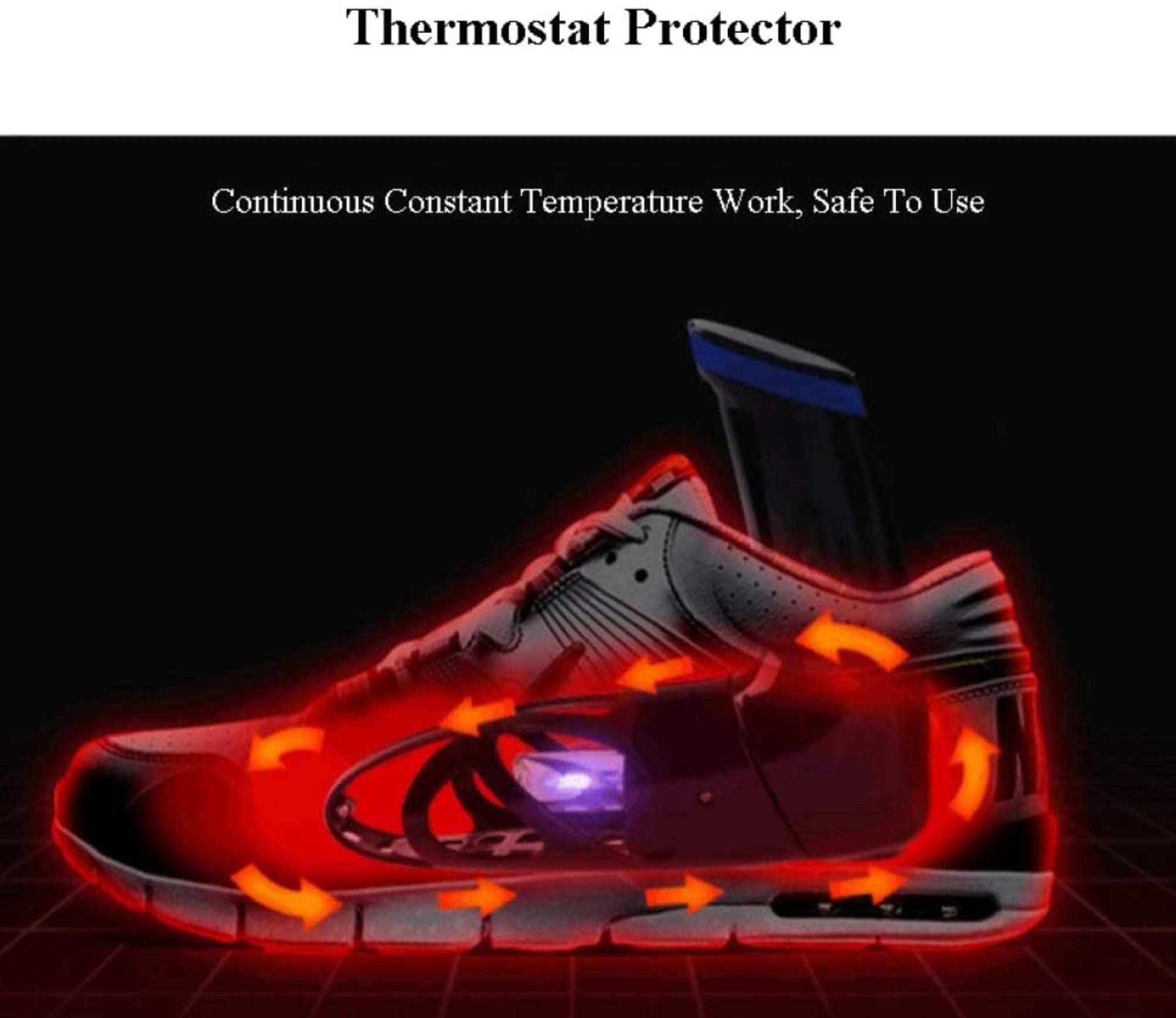 Secador de Botas de Zapatos eléctrico para Deportes al Aire Libre, esquí, Ciclismo y Zapatos de Golf, secador Wamer