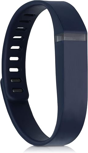 Miniatura 2 de kwmobile Correa de reloj de TPU compatible con Fitbit Flex  Juego de 3 bandas de repuesto para rastreador de fitness