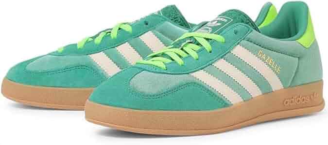 ◆ adidas ◆ Gazelle ガゼルインドア ◆ クリーム×グリーン ◆ Amazon | [アディダス] ガゼル インドア W W GAZELLE INDOOR W