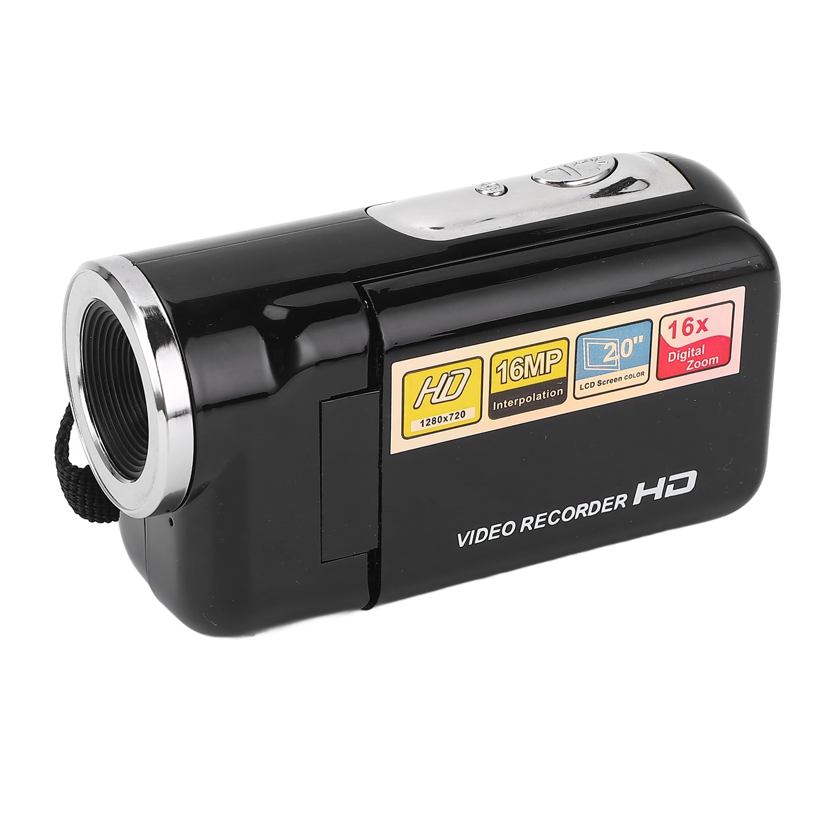 Video Camera 1080P HD 16MP 16x Digital Zoom 2-inch Rotating Screen - Portable Camcorder for Travel, Weddings, School Events (Black)-image-39