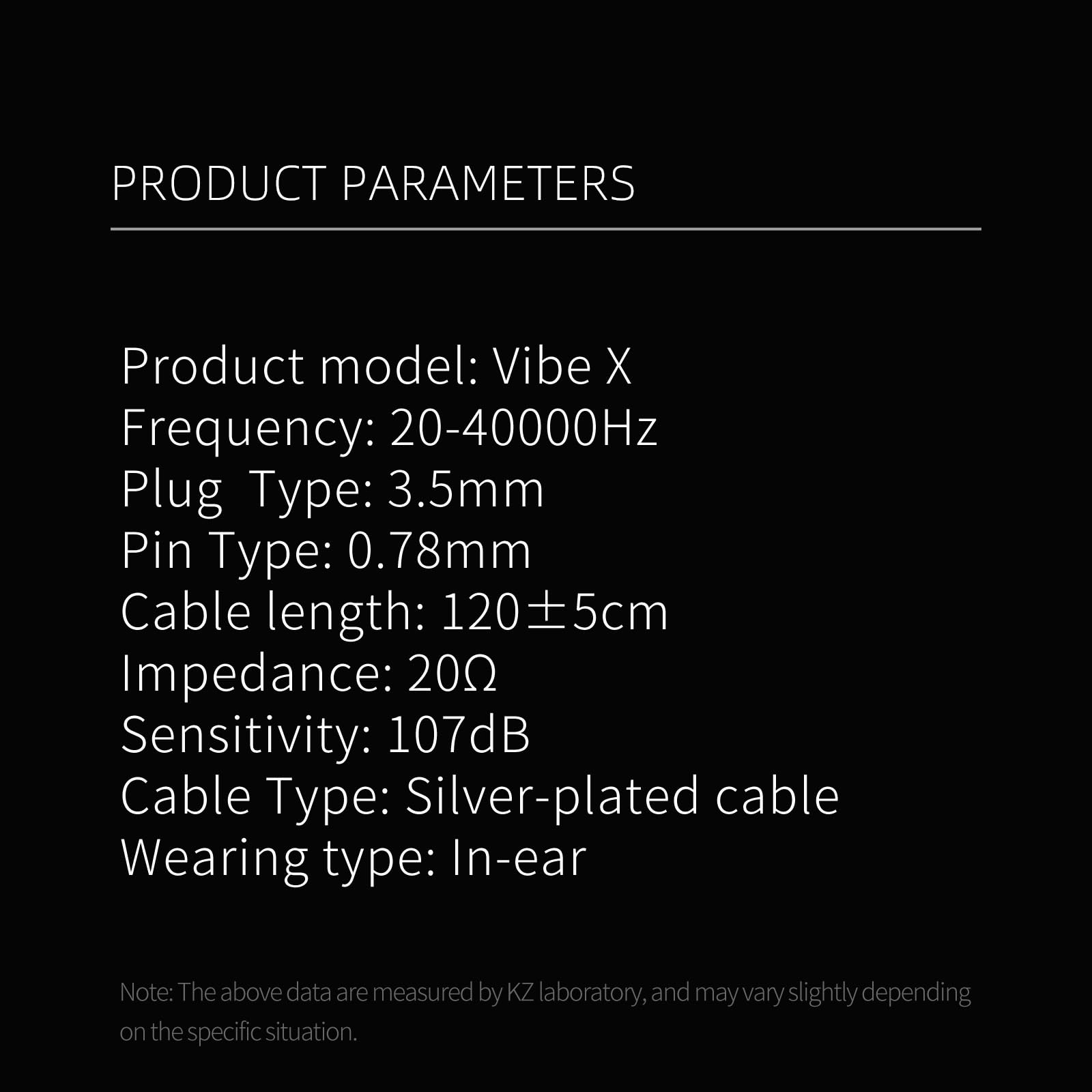 KZ Vibe X - Auriculares intraurales con monitor de oído, 2DD IEM Vibrations Sync con audio de graves profundos para audiófilos, músicos, aislamiento de ruido, auriculares con cable de ajuste cómodo