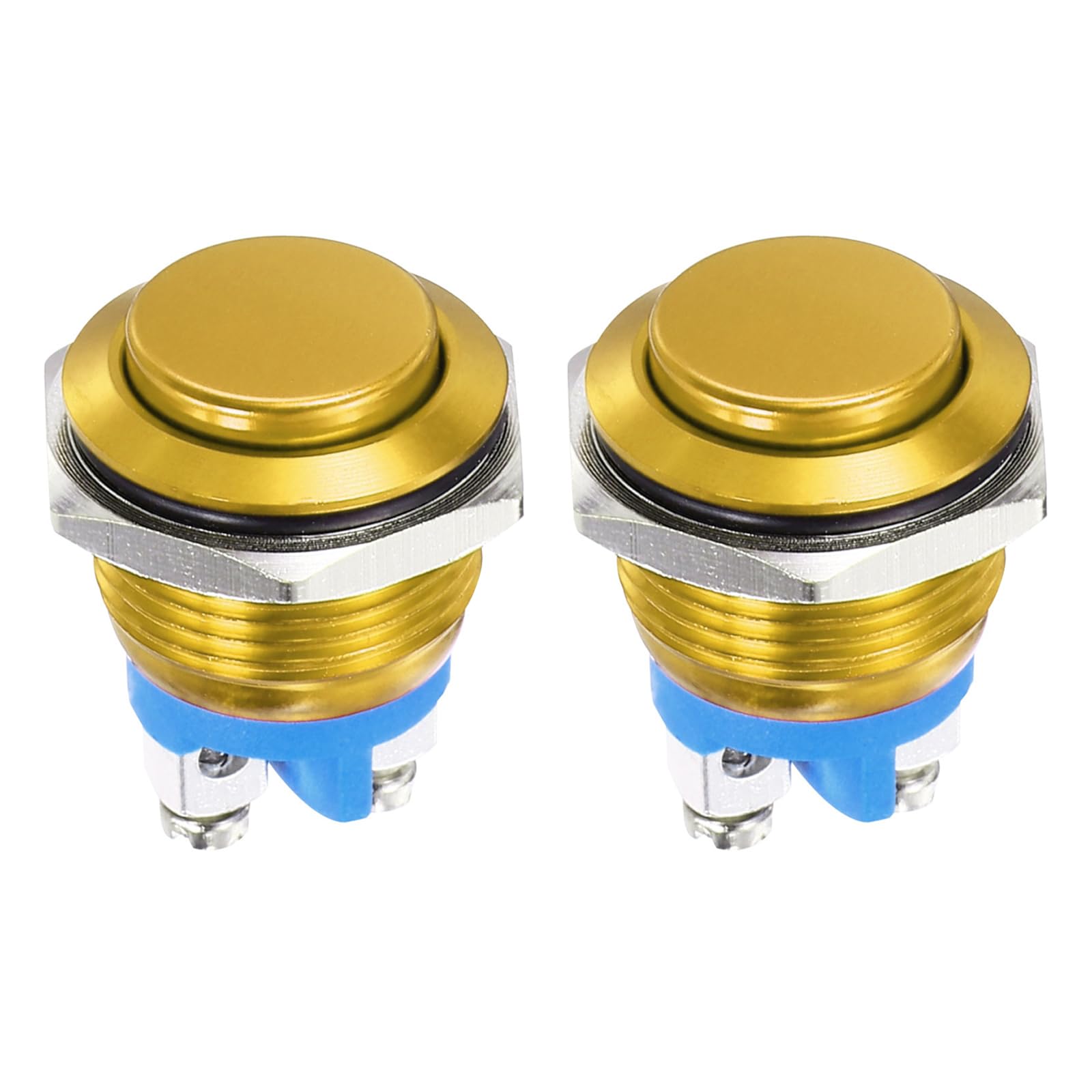 DMiotech 2 Pcs 22mm / 7/8" Push Button Switch