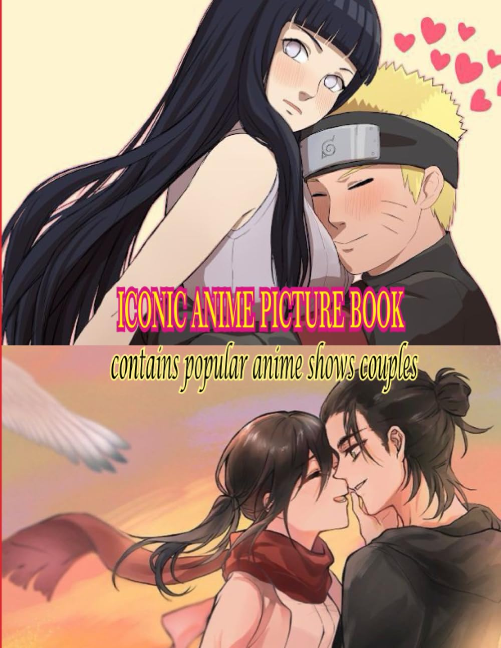 ICONIC ANIME COUPLE PICTURE BOOK | Amazon.com.br