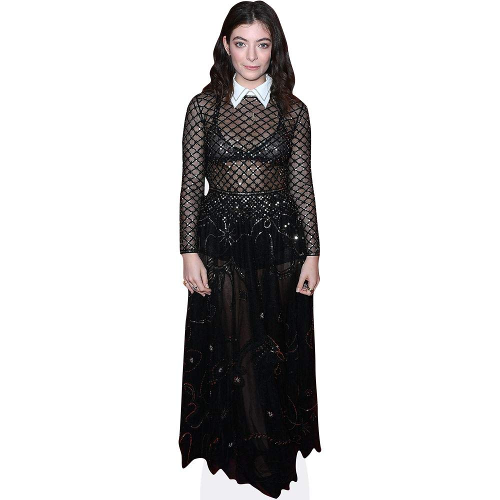 Celebrity Cutouts Mini Size Cutout Lorde (Black Dress)