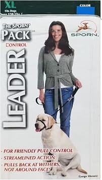 Sporn XL Blue Head Halter for Dogs