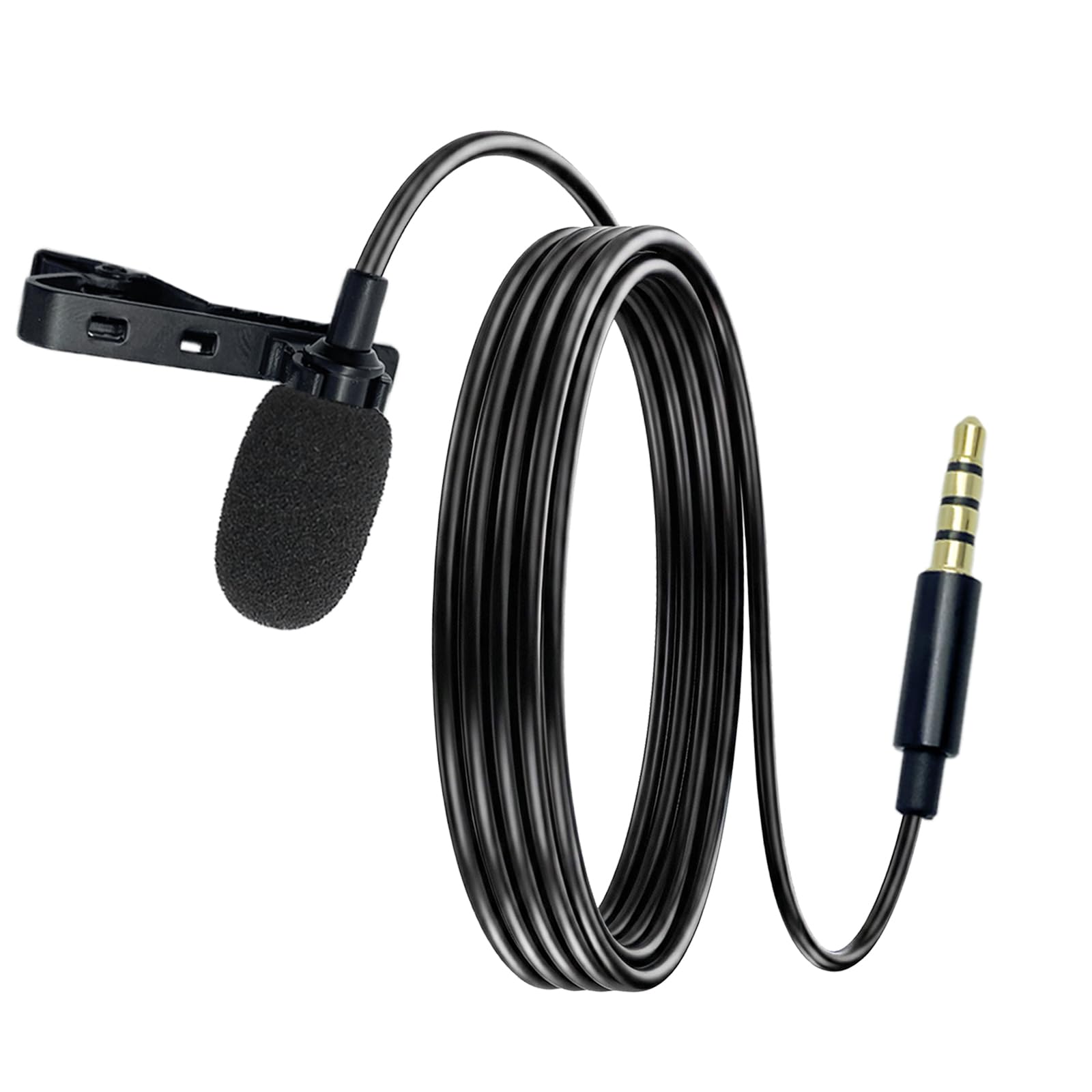 SPTSSWET 3,5 mm Lavalier Mikrofon Kompatibel mit DJI kabello