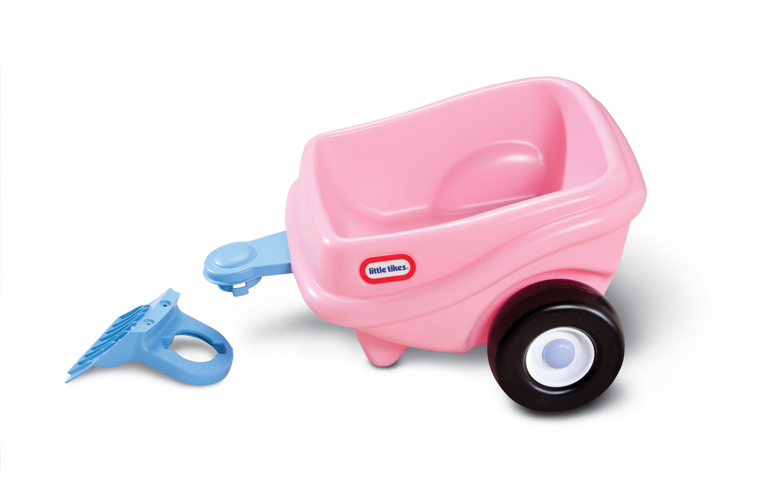 little tikes Princess Cozy Coupe Trailer - Jouet remorque pour Enfants, Encourage Le Jeu créatif, Convient aux Enfants âgés de 3 à 10 Ans