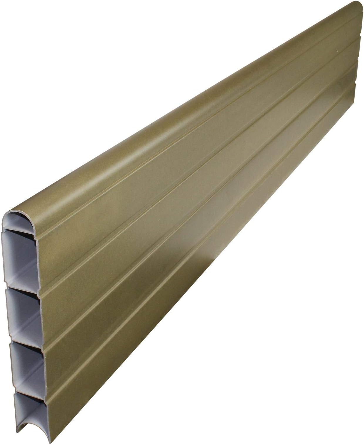 6' (1.8m) Natural Long Composite Fence Board Plastic Eco Fencing Panel Plank Gravel Board