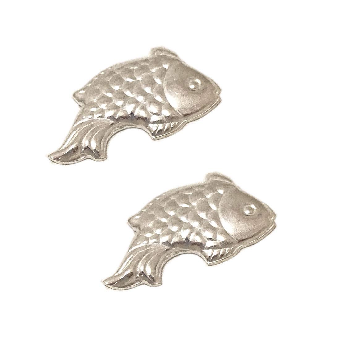 Sahiba Gems Solid Silver/Chandi ki Machli/Fish for Astrological and Lal Kitab Remedy ~ small size 2 pcs (B08M68CWVK) Amazon Price History, Amazon Price Tracker