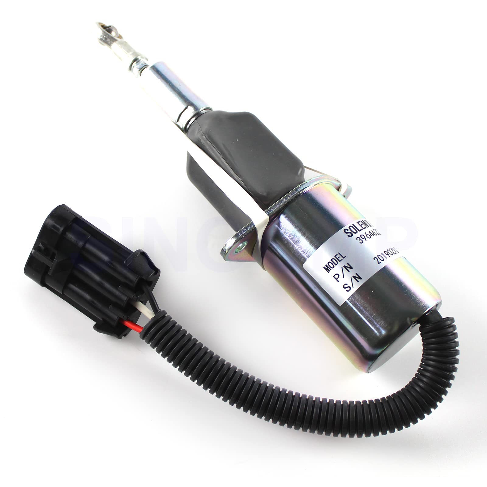 SINOCMP Électrovanne D'Arrêt 24V 3930234 SA-4335-24 3964624 Pour Cummins 6CT 8.3 Komatsu PC300-7 PC360-7 – Fiable Et Garantie 3 Mois