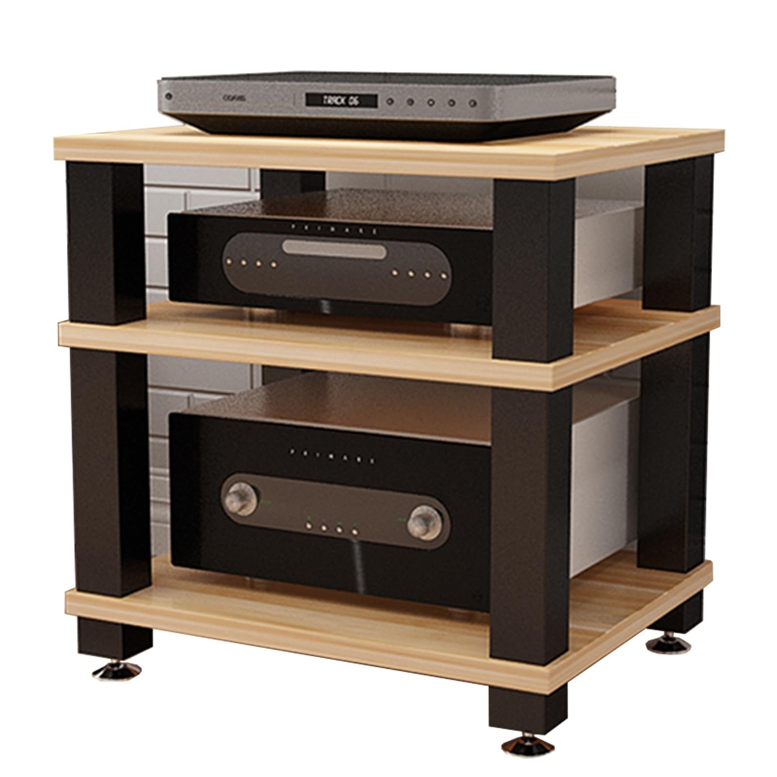 Meuble stéréo pour salon et meuble rack audio en métal KTV pour soirée karaoké