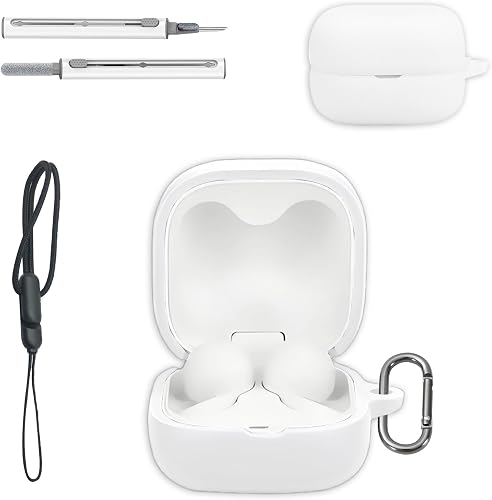 Case for Sony LinkBuds Clip– Liquid Silicone Full-Body Protective Cover,Compatib