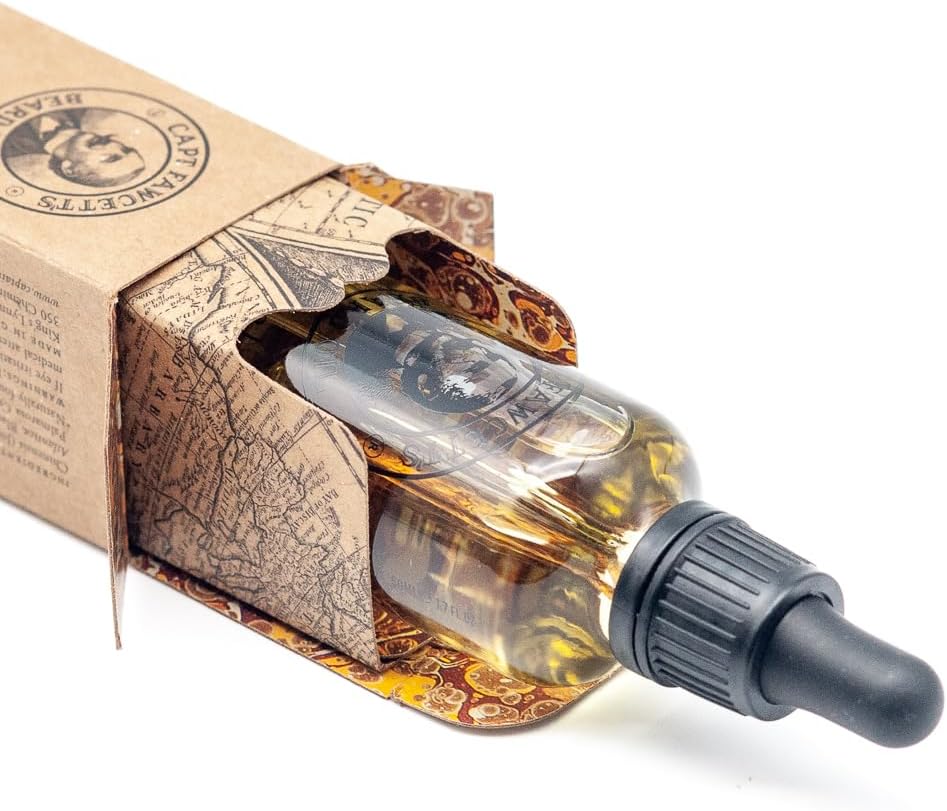 CAPTAIN FAWCETT Signature Series Beard Oils (Private Stock Beard Oil 10ml Travel Size) - Image 3