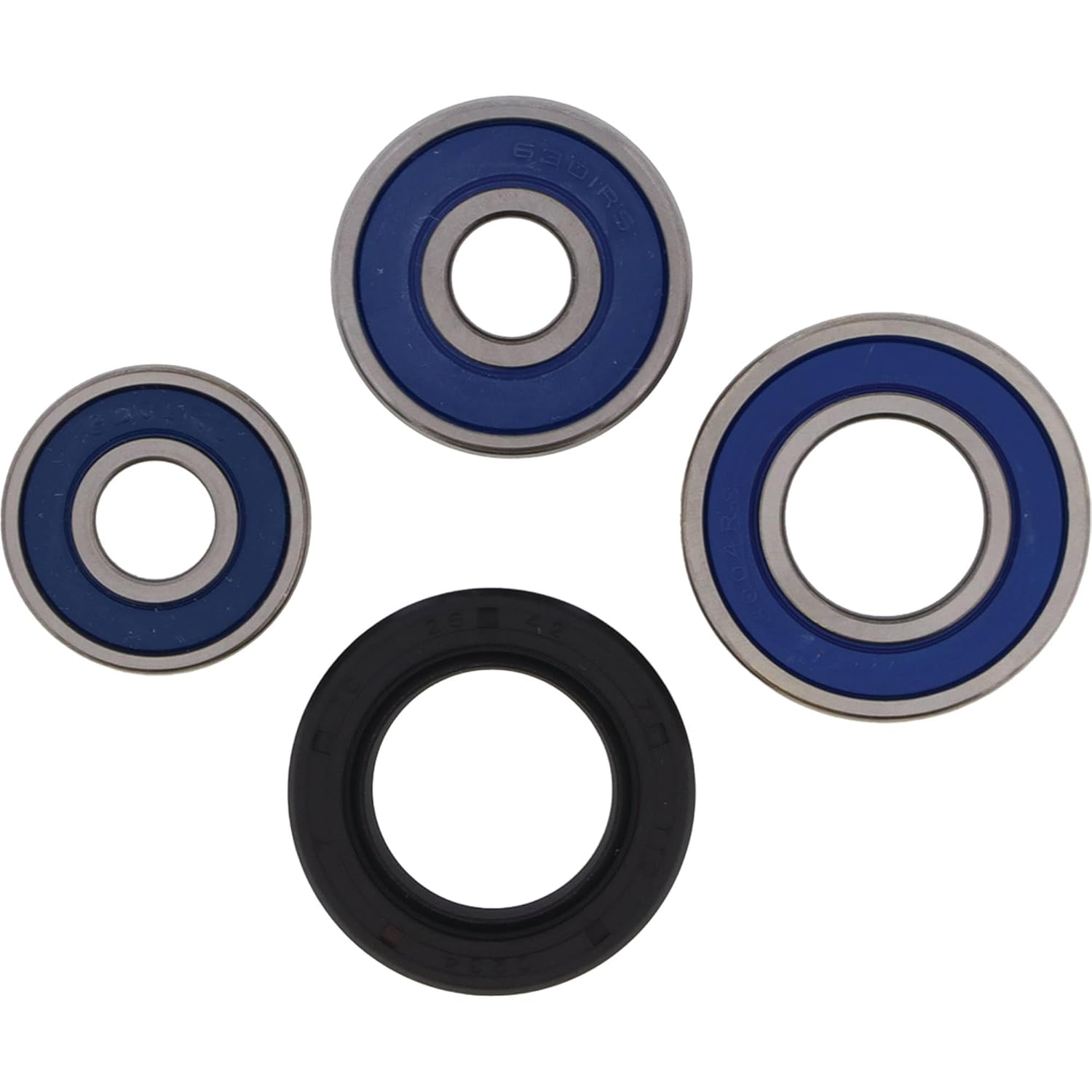 All Balls Wheel Bearing Kit Compatible with/Replacement for Kawasaki Suzuki, 25-1400