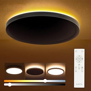 【天通ライト 】LEDシーリングライト6畳 30W 照明器具 4000Lm 常夜灯モード 天井 ledライト リモコン付 12段階調色/調光タイプ ledライト メイン/ナイトモード タイマー 玄関部屋 寝室 和室 台所 洗面所 天井照明 日本語説明書付 tt-ledcl-dp01